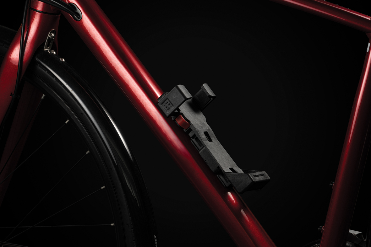 Serrure Pliante Trelock ZF 480 X-Move 100 Cm Noir - Cadenas Vélo Compact Et Robuste